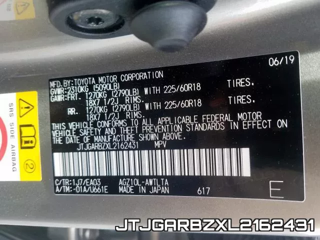 JTJGARBZXL2162431 фото 2