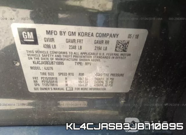 KL4CJASB3JB710895 фото 10