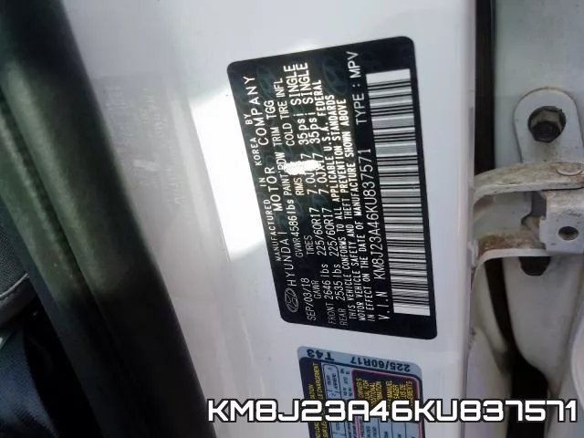 KM8J23A46KU837571 фото 2