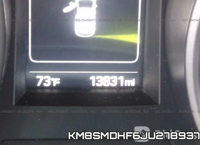 KM8SMDHF6JU278937 фото 8