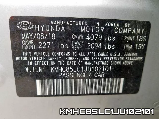 KMHC85LC1JU102101 фото 2