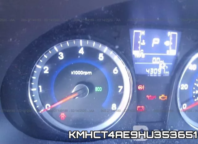KMHCT4AE9HU353651 фото 8