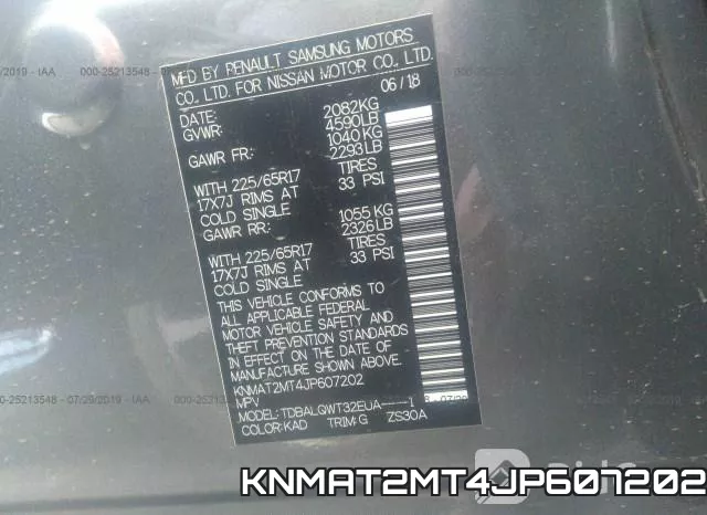 KNMAT2MT4JP607202 фото 10