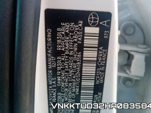 VNKKTUD32HA083584 фото 2
