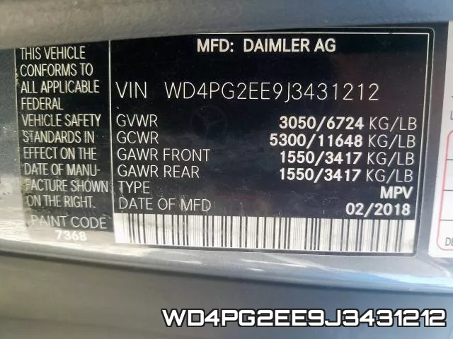 WD4PG2EE9J3431212 фото 2