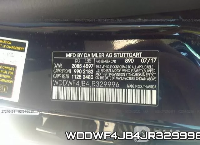 WDDWF4JB4JR329996 фото 10