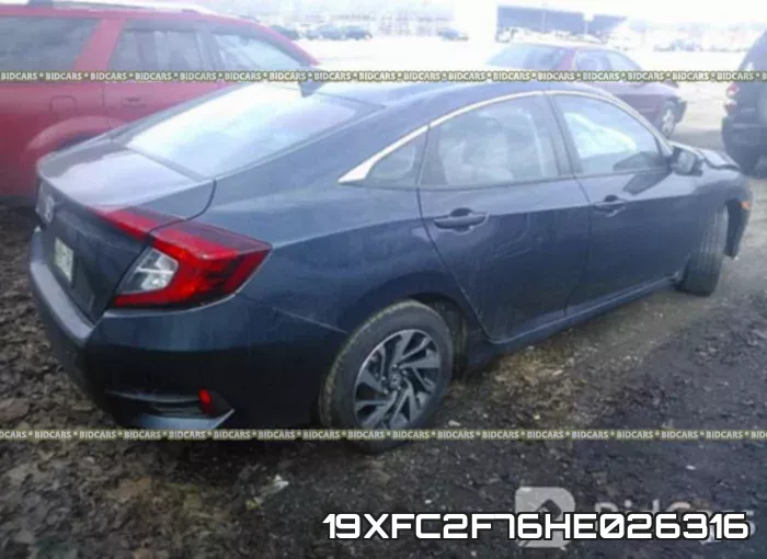 19XFC2F76HE026316 фото 5