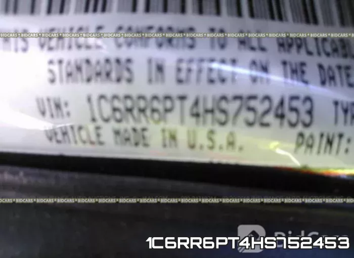 1C6RR6PT4HS752453 фото 10