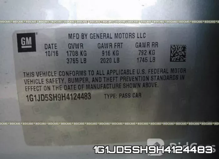 1G1JD5SH9H4124483 фото 10