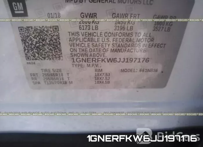 1GNERFKW6JJ197176 фото 10