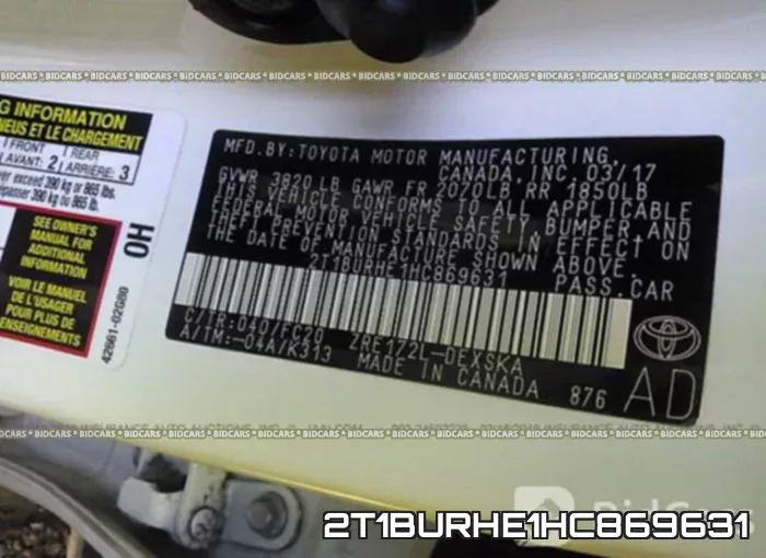 2T1BURHE1HC869631 фото 10