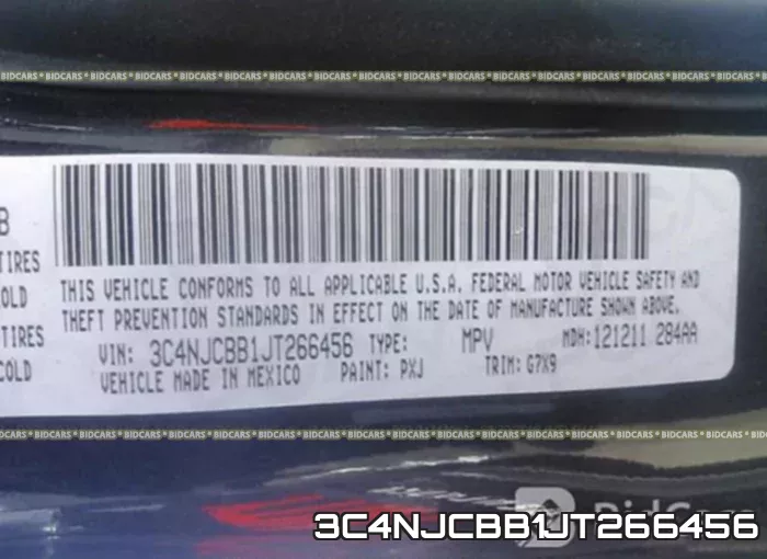 3C4NJCBB1JT266456 фото 10