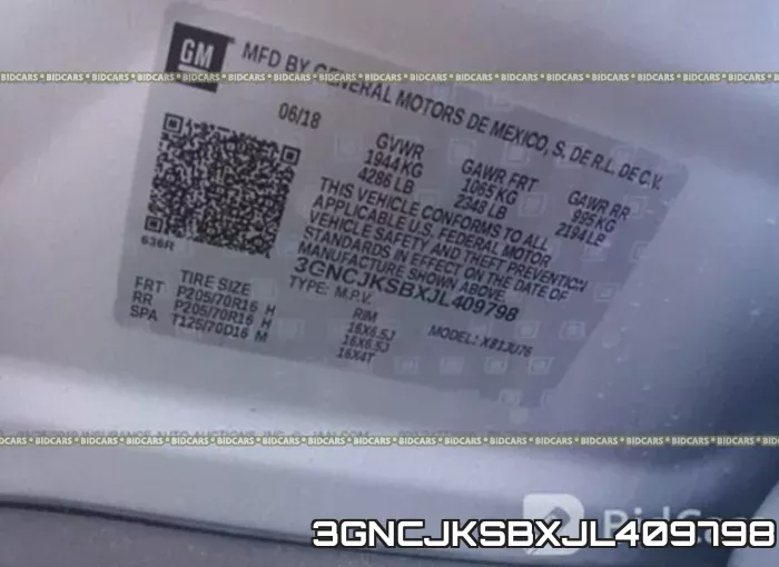 3GNCJKSBXJL409798 фото 10