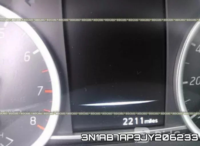 3N1AB7AP3JY206233 фото 8