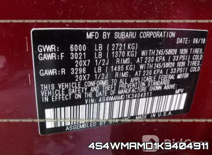 4S4WMAMD1K3404911 фото 10