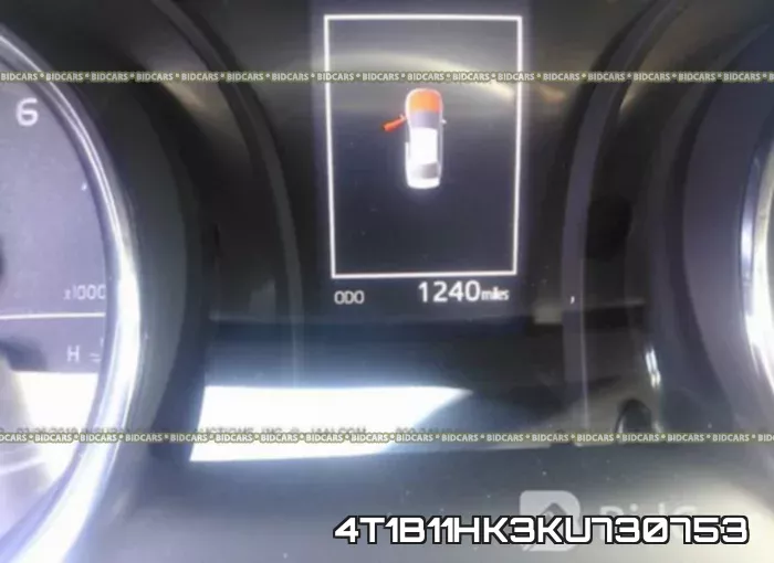4T1B11HK3KU730753 фото 8