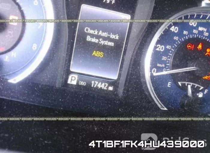 4T1BF1FK4HU439000 фото 8