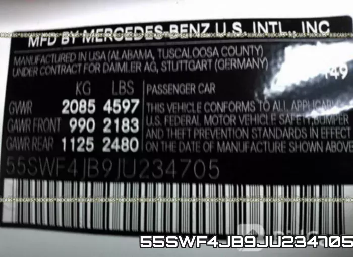 55SWF4JB9JU234705 фото 10