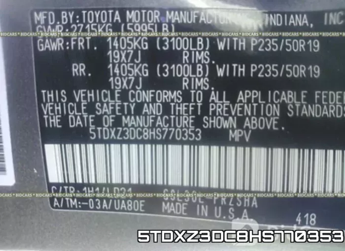5TDXZ3DC8HS770353 фото 10