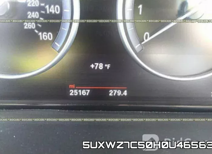 5UXWZ7C50H0U46563 фото 8
