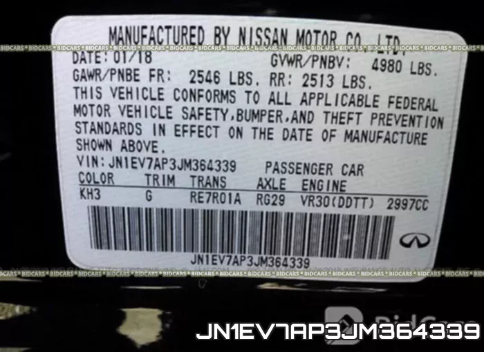 JN1EV7AP3JM364339 фото 10