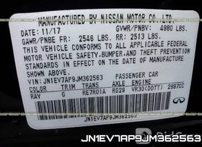 JN1EV7AP9JM362563 фото 10