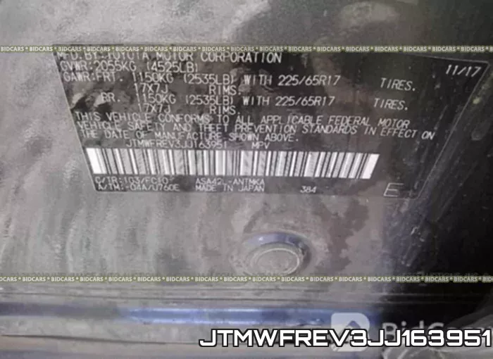 JTMWFREV3JJ163951 фото 10