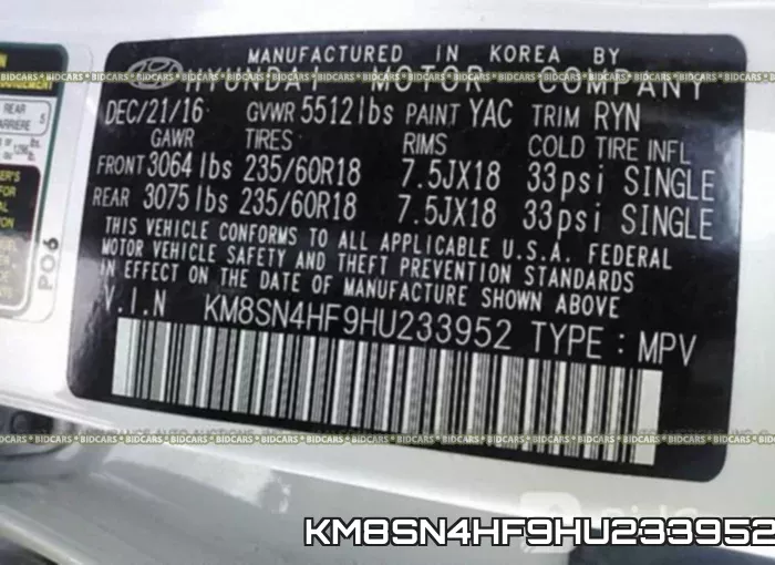 KM8SN4HF9HU233952 фото 10