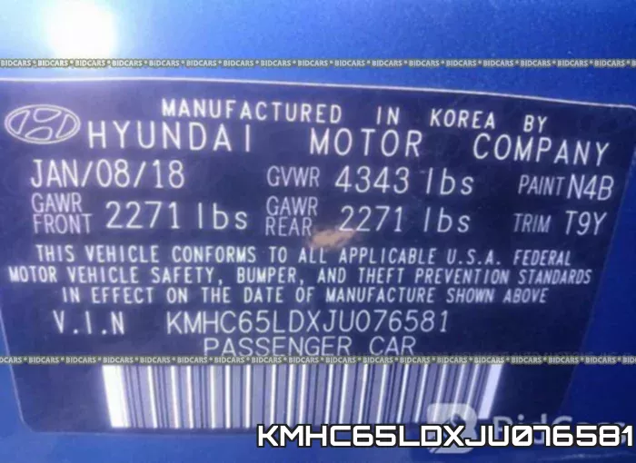 KMHC65LDXJU076581 фото 10