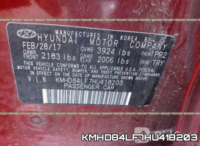 KMHD84LF7HU418203 фото 10