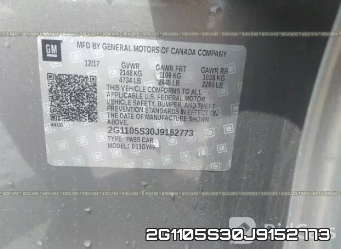 2G1105S30J9152773 фото 9