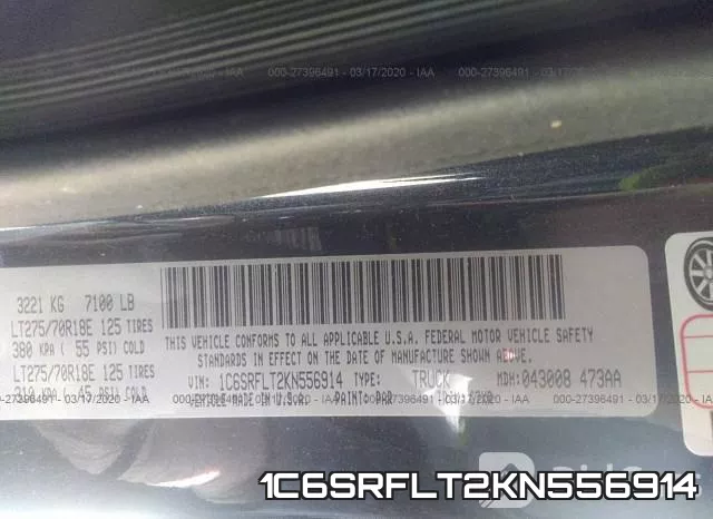 1C6SRFLT2KN556914 фото 10