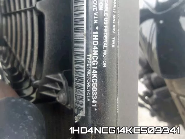1HD4NCG14KC503341 фото 2
