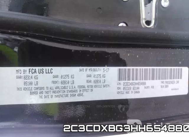 2C3CDXBG3HH654880 фото 10