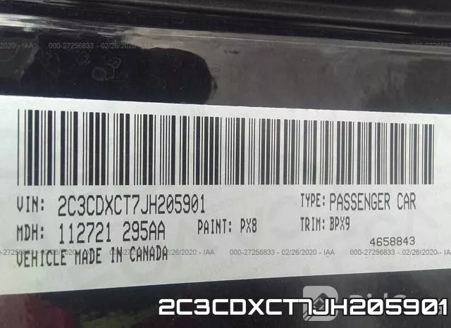2C3CDXCT7JH205901 фото 10
