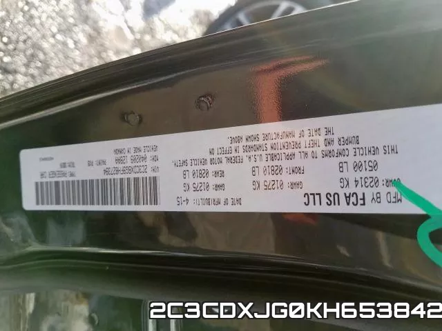 2C3CDXJG0KH653842 фото 2