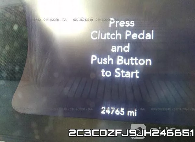2C3CDZFJ9JH246651 фото 8