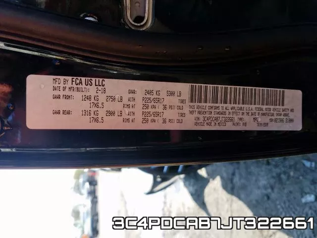 3C4PDCAB7JT322661 фото 2