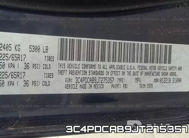 3C4PDCAB9JT275357 фото 10