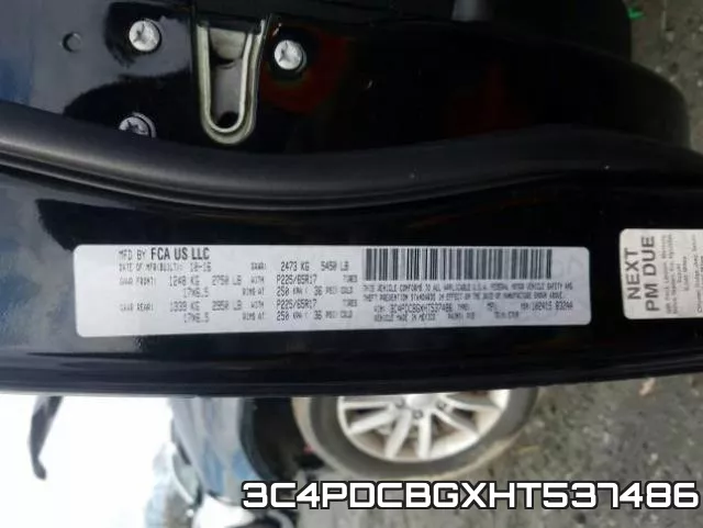 3C4PDCBGXHT537486 фото 2