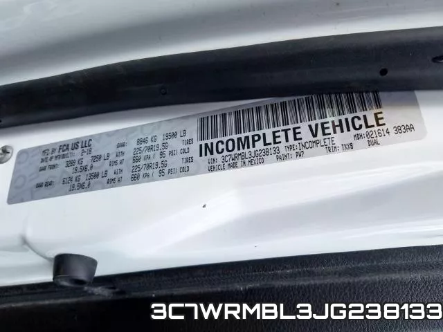 3C7WRMBL3JG238133 фото 2