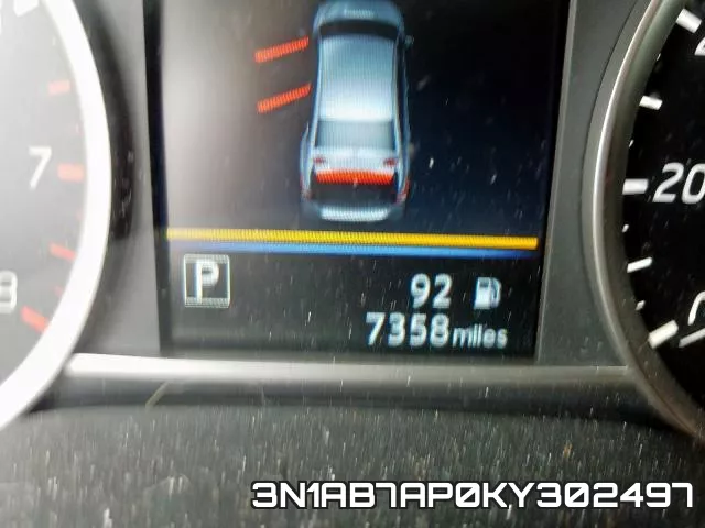 3N1AB7AP0KY302497 фото 9