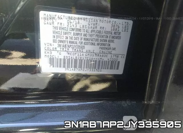 3N1AB7AP2JY335905 фото 10