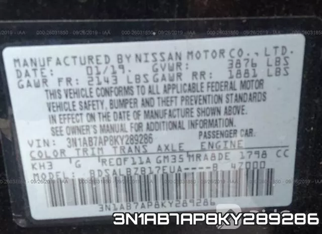3N1AB7AP8KY289286 фото 10