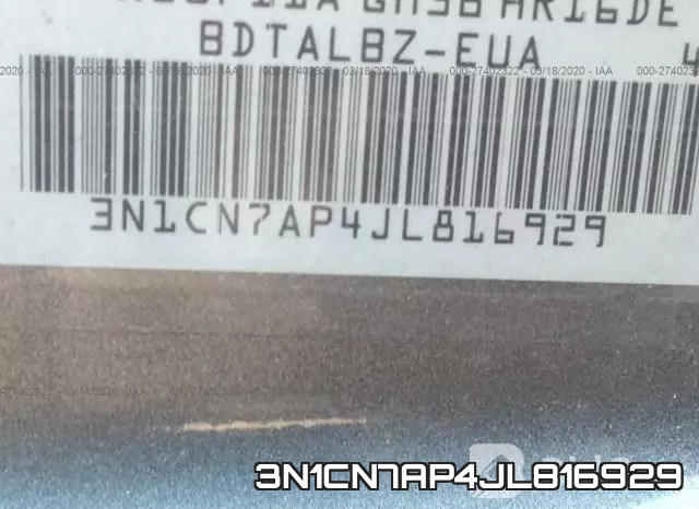 3N1CN7AP4JL816929 фото 10