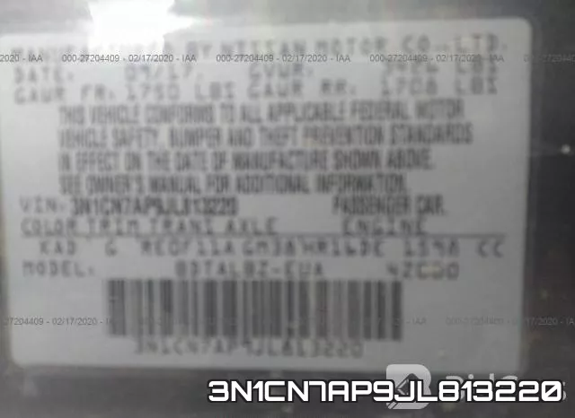 3N1CN7AP9JL813220 фото 10