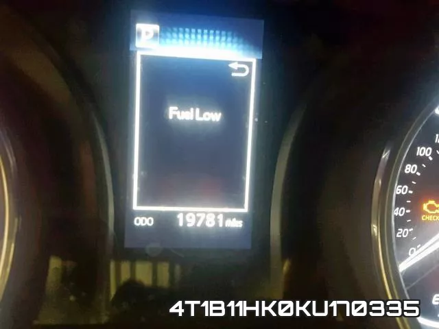 4T1B11HK0KU170335 фото 9