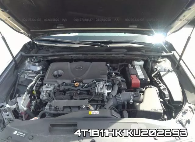 4T1B11HK1KU202693 фото 2