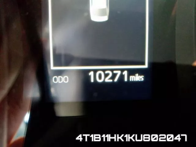 4T1B11HK1KU802047 фото 9