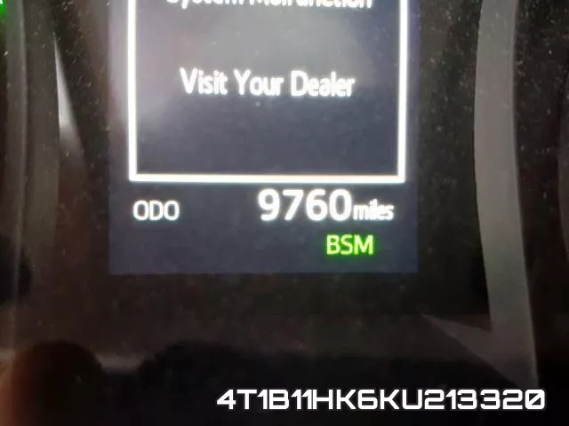 4T1B11HK6KU213320 фото 9